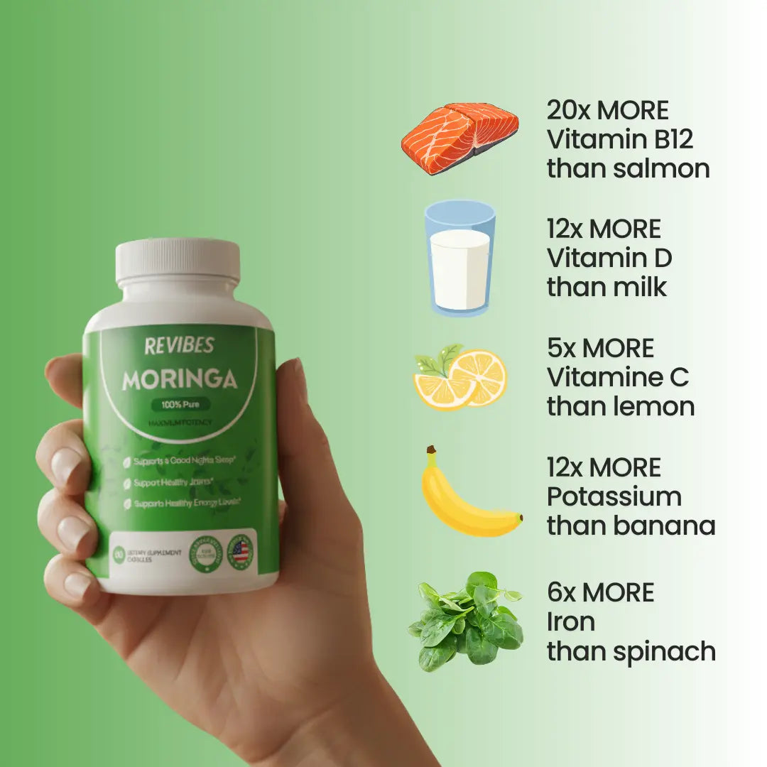 Revibes Moringa — Move Young Again